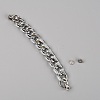 Acrylic Link Chains with Rhinestone FIND-WH0076-94-2