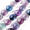 Natural Fluorite Beads Strands G-G116-A01-02-1