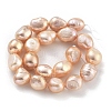 Natural Cultured Freshwater Pearl Beads Strands PEAR-P062-26E-3