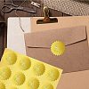 12 Sheets Self Adhesive Gold Foil Embossed Stickers DIY-WH0451-048-6