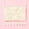 200Pcs 2 Styles ABS Imitation Pearl Beads OACR-FS0002-31-7