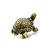 Brass Tortoise Figurine Statue for Living Room Table Home Decoration DJEW-Q008-02C-AB-2