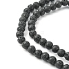 Natural Lava Rock Beads Strands G-YW0002-07-1