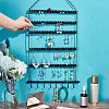 Iron Wall Earring Organizer ODIS-WH0029-35-6