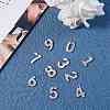100Pcs 10 Style 201 Stainless Steel Charms STAS-CJ0001-232-3