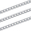 304 Stainless Steel Curb Chains CHS-CJ0001-14P-4