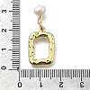 Brass Pendants KK-B132-02G-03-3