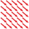PVC Self Adhesive Arrow Label Stickers DIY-CP0013-44A-1