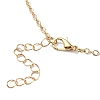 Alloy Pendant Necklaces NJEW-H031-01C-KCG-4