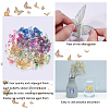 AHADERMAKER 5 Bags 5 Styles PET Plastic Waterproof Self-Adhesive Stickers DIY-GA0006-17-3