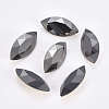 Pointed Back & Back Plated K9 Glass Cabochons RGLA-E017-06D-3