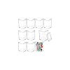 Transparent Acrylic Packaging Boxes CON-WH0106-21-7