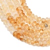 Heated Natural Citrine Beads Strands G-B175-A05-2x4mm-5