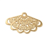 Brass Pendants KK-O100-10G-1