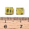 2-Hole Baking Paint Glass Seed Beads SEED-N009-03H-3