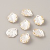 Opaque Frosted Resin Pendants RESI-WH0026-47A-01-2