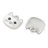 Alloy Rhinestone Pendants FIND-D044-21P-03-2