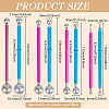 8Pcs 2 Colors DIY Stainless Steel Sculpture Tools AJEW-BC0008-93-2