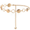 Zinc Alloy with Iron Coin Link Waist Belly Chains for Women FS-WG1FB88-01-2