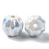 Handmade Pearlized Porcelain Beads PORC-G010-02C-2