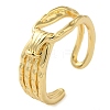 Brass Open Cuff Ring for Women LS-RJEW-Z070-05G-02-1