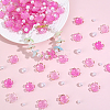 120Pcs Acrylic Bead Caps OACR-PA0002-13A-7