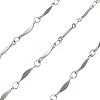 304 Stainless Steel Twisted Bar Link Chains CHS-A016-52P-A-1