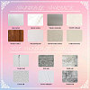 Waterproof Reflective Plastic Mirror Stickers DIY-WH0668-009-5
