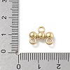 Brass Micro Pave Clear Cubic Zirconia Chandelier Components Link LS-KK-D283-11G-3