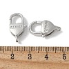 Brass Lobster Claw Clasps KK-F893-04P-3