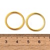 Zinc Alloy Round Rings IFIN-WH0052-50G-3