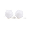 Opaque Solid Color Glass Beads X1-GLAA-N007-4mm-A01-4