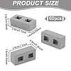 60Pcs Mini Polymer Clay Bricks AJEW-GO0002-31-2