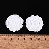 Flower Opaque Resin Cabochons CRES-T025-28C-02-4