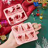  Christmas Theme ABS Plastic Plasticine Tools CELT-TA0001-01-6