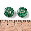 Synthetic Malachite Beads G-A238-01G-3