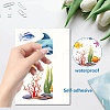 8 Sheets 8 Styles PVC Waterproof Wall Stickers DIY-WH0345-213-3