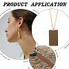 96Pcs 8 Styles Metal Tags KK-ME0001-42-6
