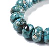Dyed Synthetic Imperial Jasper Beads Strands G-P529-E01-A05-2