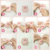 DIY Imitation Leather Flying Pig Pendant Keychain Sewing Kits DIY-WH0530-96-3