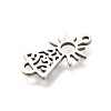 201 Stainless Steel Pendants STAS-R132-08P-2
