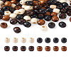 Craftdady Natural Wood Beads WOOD-CD001-03-LF-25