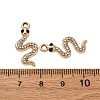 Alloy Rhinestone Pendants PALLOY-S052-07G-3