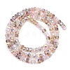 Electroplate Glass Beads Strands EGLA-B011-04A-02-2