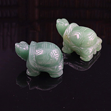 Natural Green Aventurine Carved Healing Tortoise Figurines DJEW-PW0012-031A-02