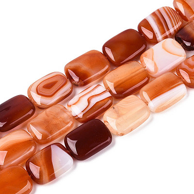 Natural Agate Beads Strands G-N356-03A-16-1