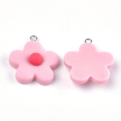 Resin Pendants X-RESI-Q207-02E-1