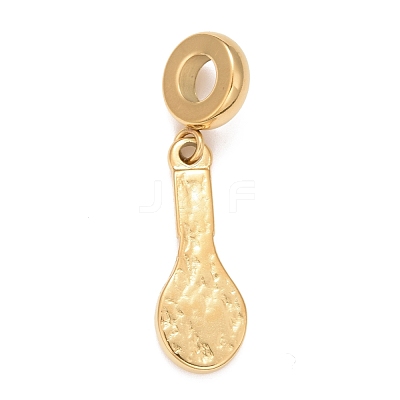 304 Stainless Steel European Dangle Charms STAS-I194-22G-1