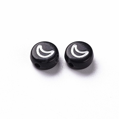 Opaque Acrylic Beads MACR-N008-40C-1