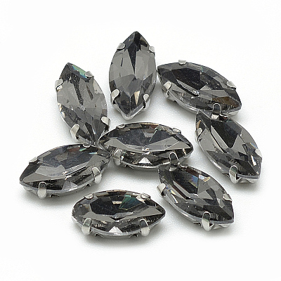 Sew on Rhinestone RGLA-T034-4x15mm-07-1